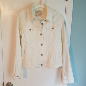 Levi's White Jean Jacket